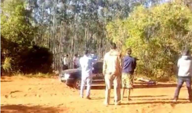 O corpo foi encontrado por moradores da região