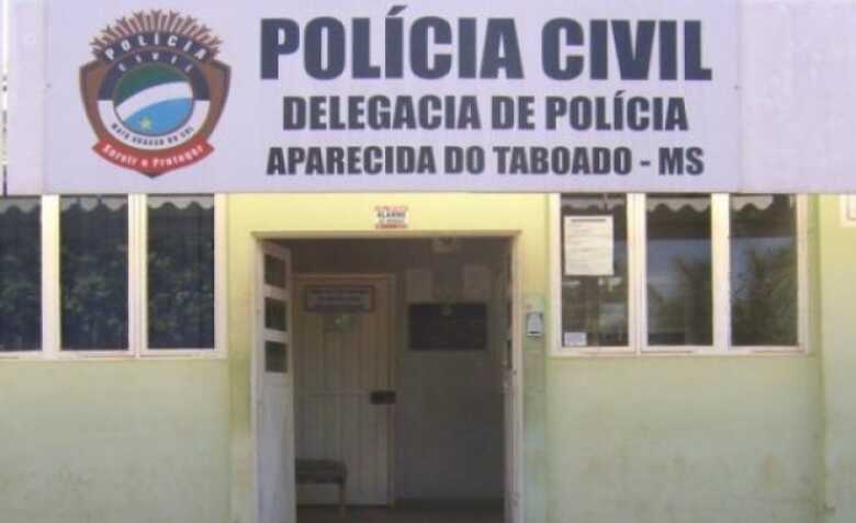 O autor foi detido e conduzido a para a Delegacia de Pol&iacute;cia Civil de Aparecida do Taboado