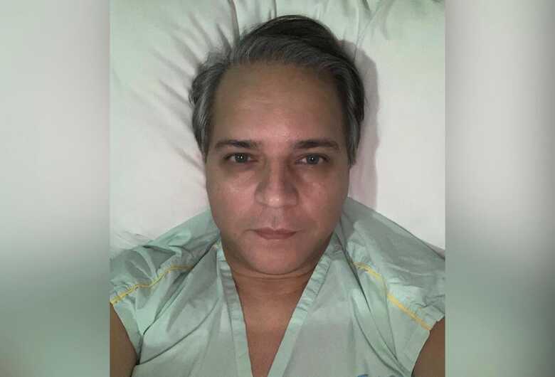 O deputado Coronel David (sem partido), ehstava internado desde a última quinta-feira