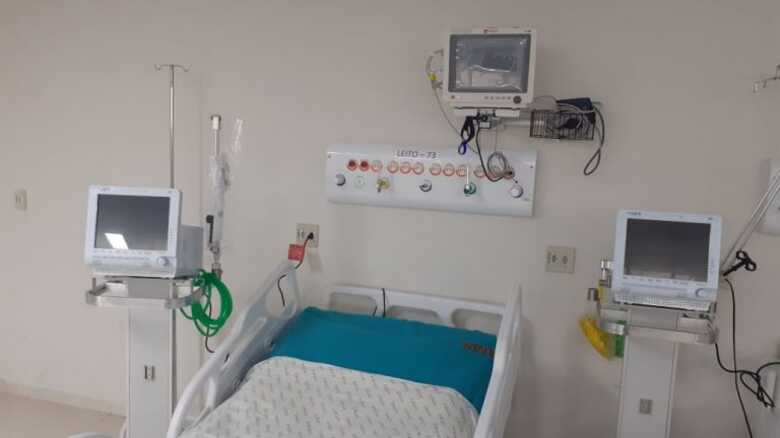 Atualmente o Hospital Regional Rosa Pedrossian possui 101 leitos de UTI