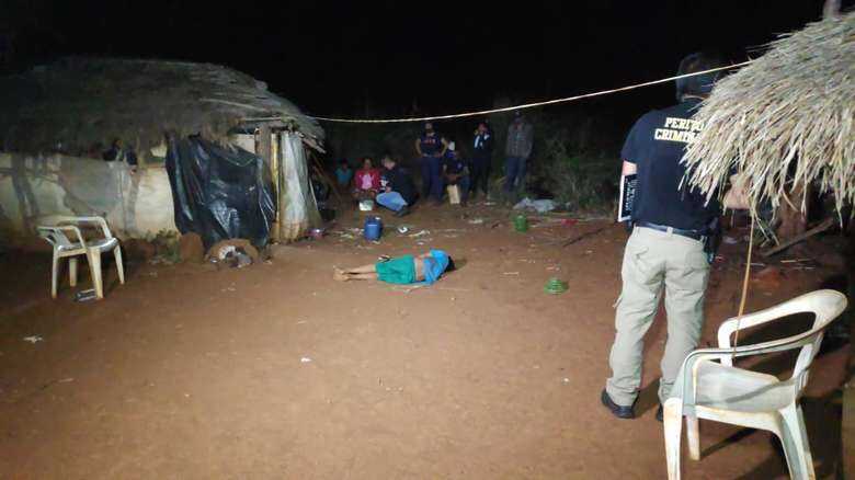 Menino morto com golpe de faca na aldeia Lagoa Rica, em Douradina