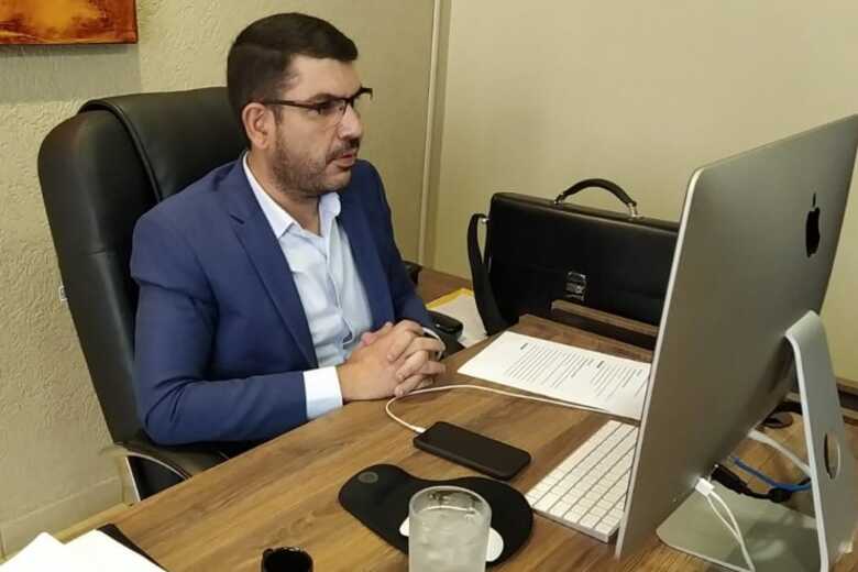Deputado Jamilson Name, autor do projeto de lei 5/2020