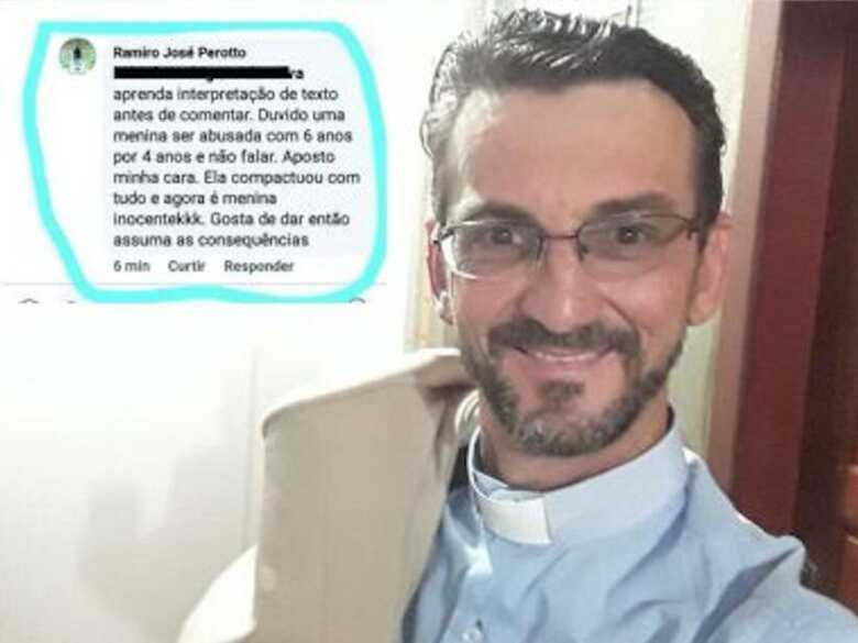Após a repercussão nas redes sociais, e várias críticas, as postagens já foram deletadas e o padre excluiu seu perfil