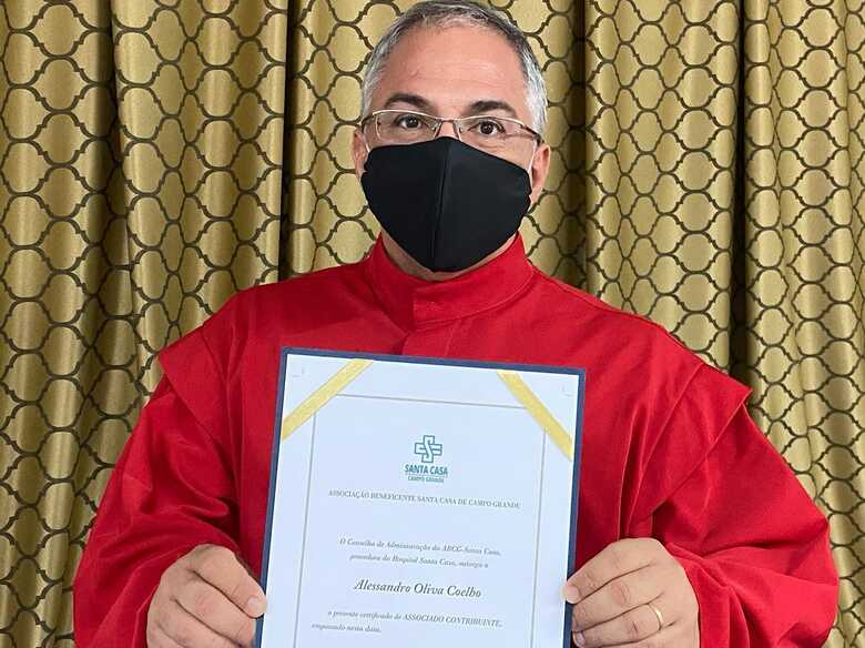 Presidente do Sindicato Rural de Campo Grande e associado da ABCG, Alessandro Coelho