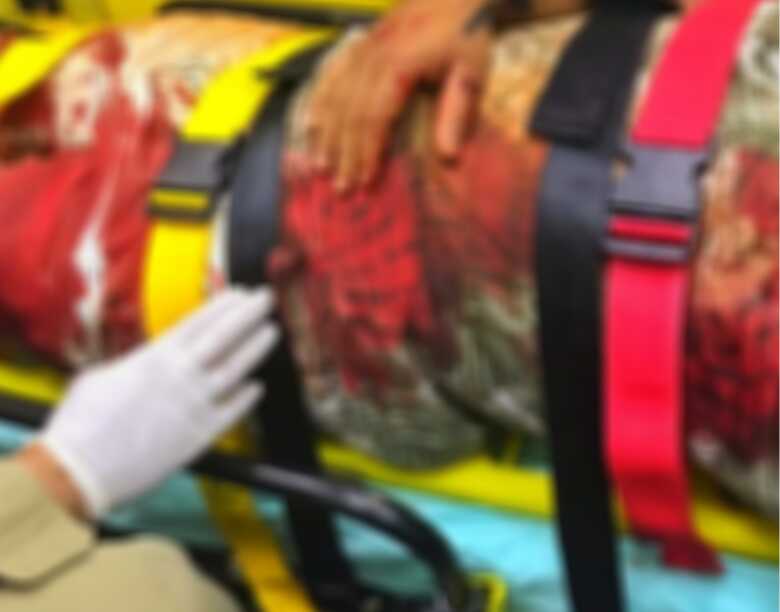 O bra&ccedil;o foi localizado e recolhido pela equipe de resgate