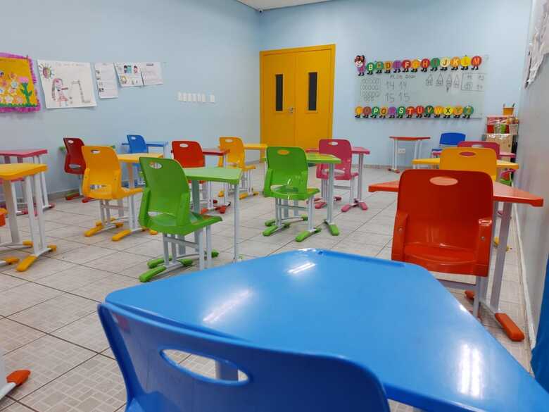 O retorno das atividades escolares presenciais para as crianças da educação infantil ficou definido para dia 21 de setembro