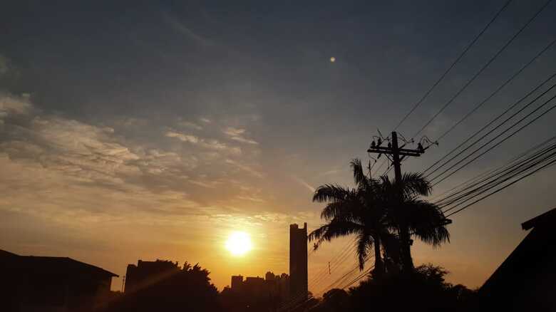 A semana vai continuar quente com predom&iacute;nio da massa de ar seco