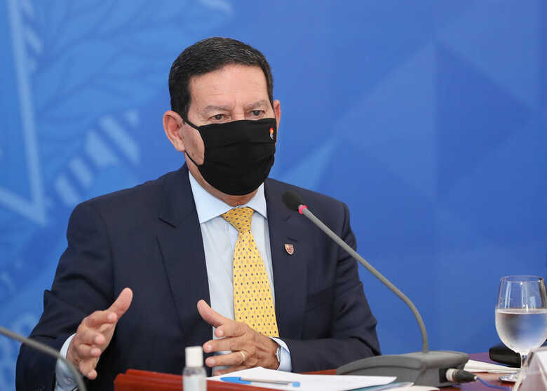 vice-presidente Hamilton Mourão