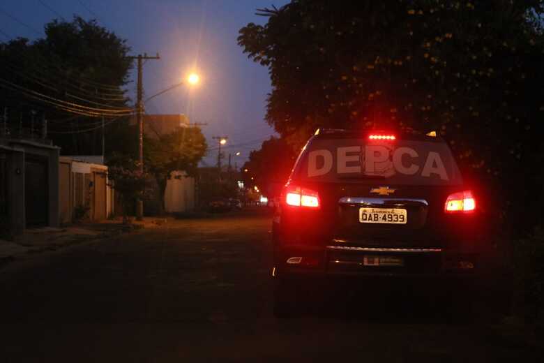 Os presos foram levados para a Depca onde ficarão à disposição da Justiça