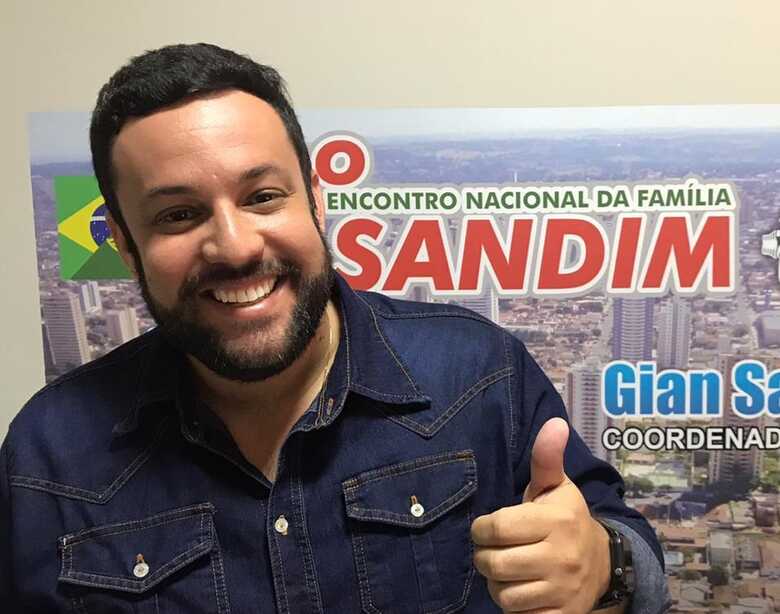 O pesquisador Gian Sandim, candidato a vereador