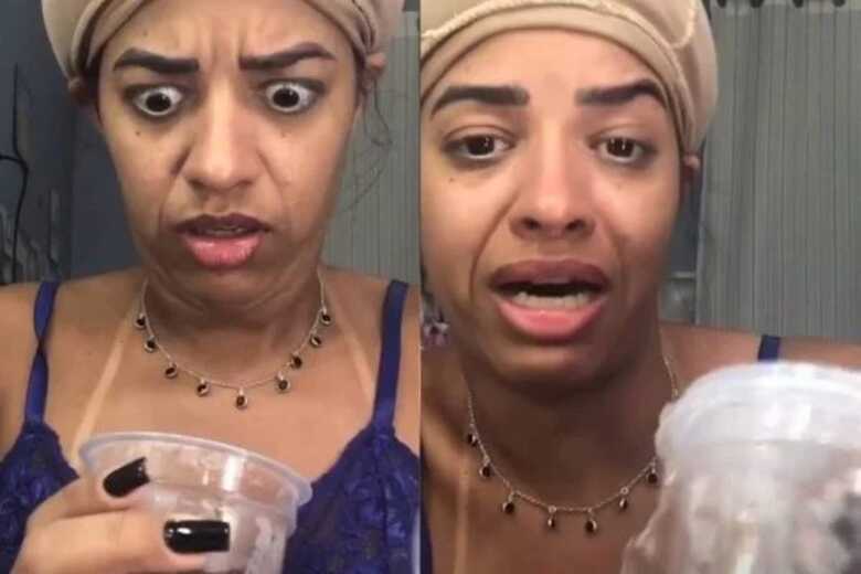 Na embalagem, o remetente afirmava ser um doce, mas quando ela abriu descobriu algo muito ruim