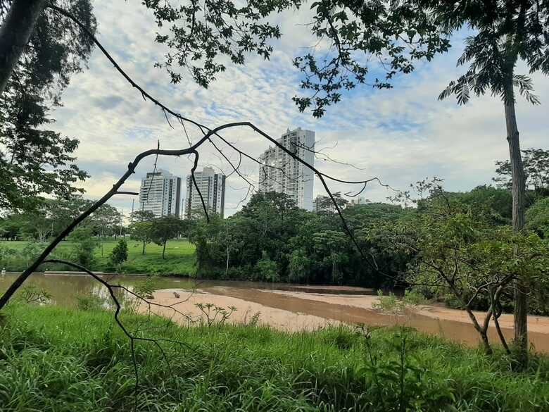 O lago principal até o momento não foi afetado