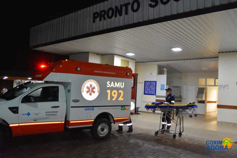 Pronto Socorro do Hospital Regional &Aacute;lvaro Fontoura Silva, em Coxim