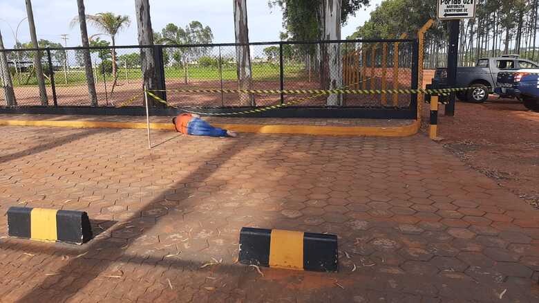 O homem ainda n&atilde;o foi identificado