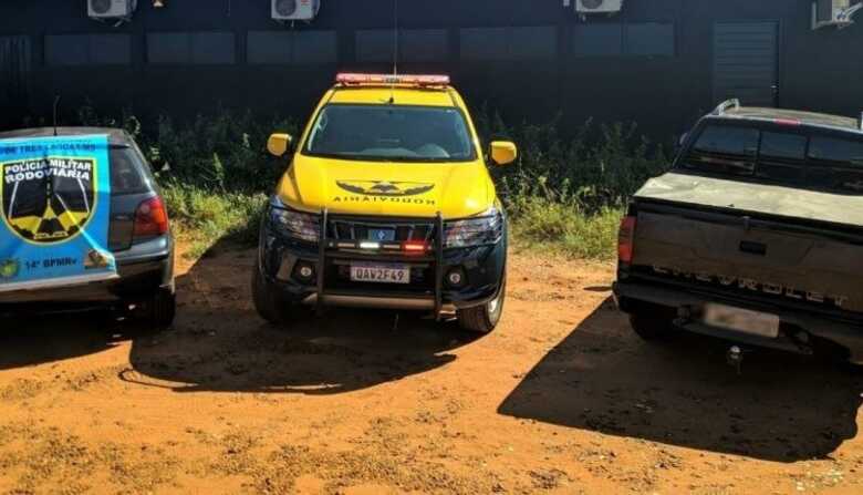 PMR apreende caminhonete carregada com quase uma tonelada de maconha