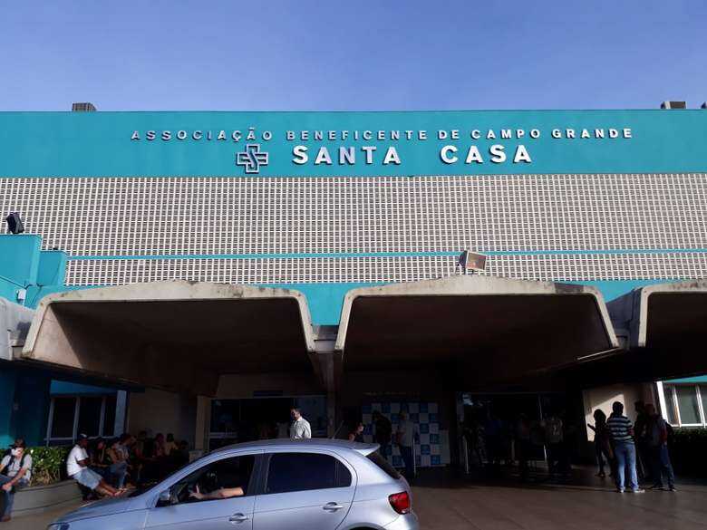 Vítima passou por procedimento cirúrgico na Santa Casa de Campo Grande