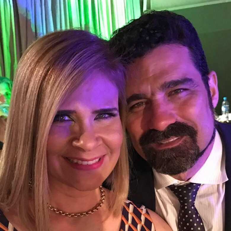 Harfouche (Avante) e esposa