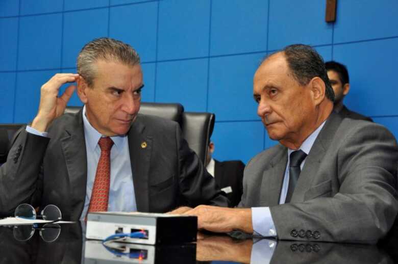 Os deputados Paulo Corr&ecirc;a e Z&eacute; Teixeira
