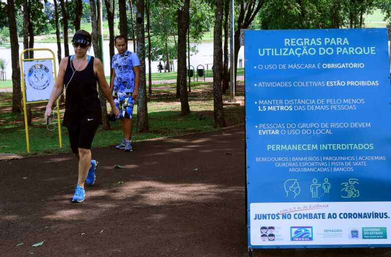 Uso de máscara continua obrigatório para entrar no Parque das Nações Indígenas