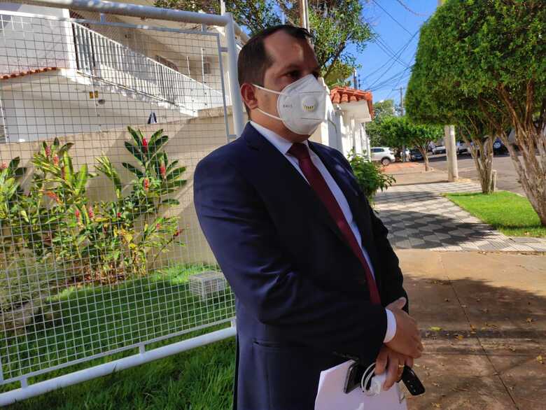 O advogado Rafael Silva de Almeida