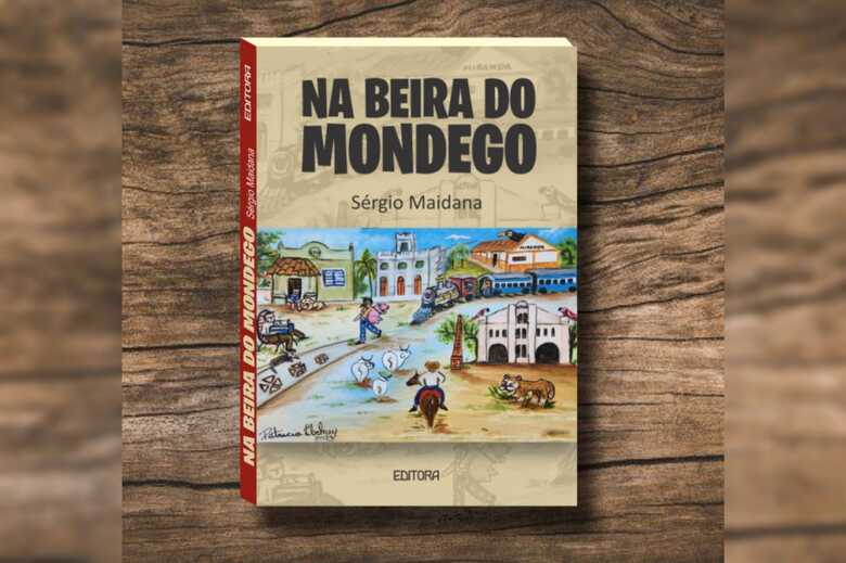 A capa do livro ilustra a cidade de Miranda, a casa que o autor morava na frente da Avenida Afonso Pena, além de pontos importantes da cidade