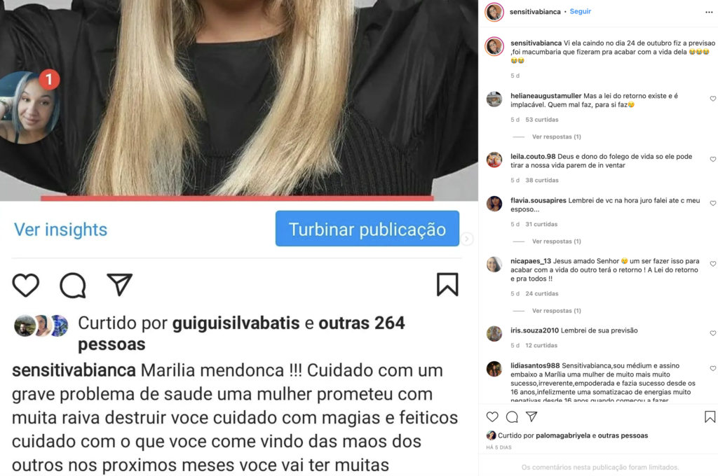 Vidente diz que previu acidente que tirou a vida de Cristiano