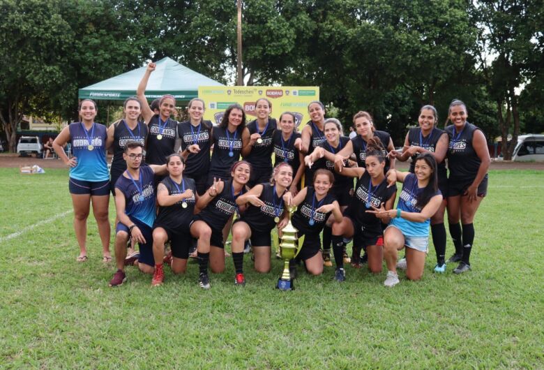 Cobrarés confirma favoritismo e vence Copa do Brasil de Futebol Americano  feminino de flag, ms