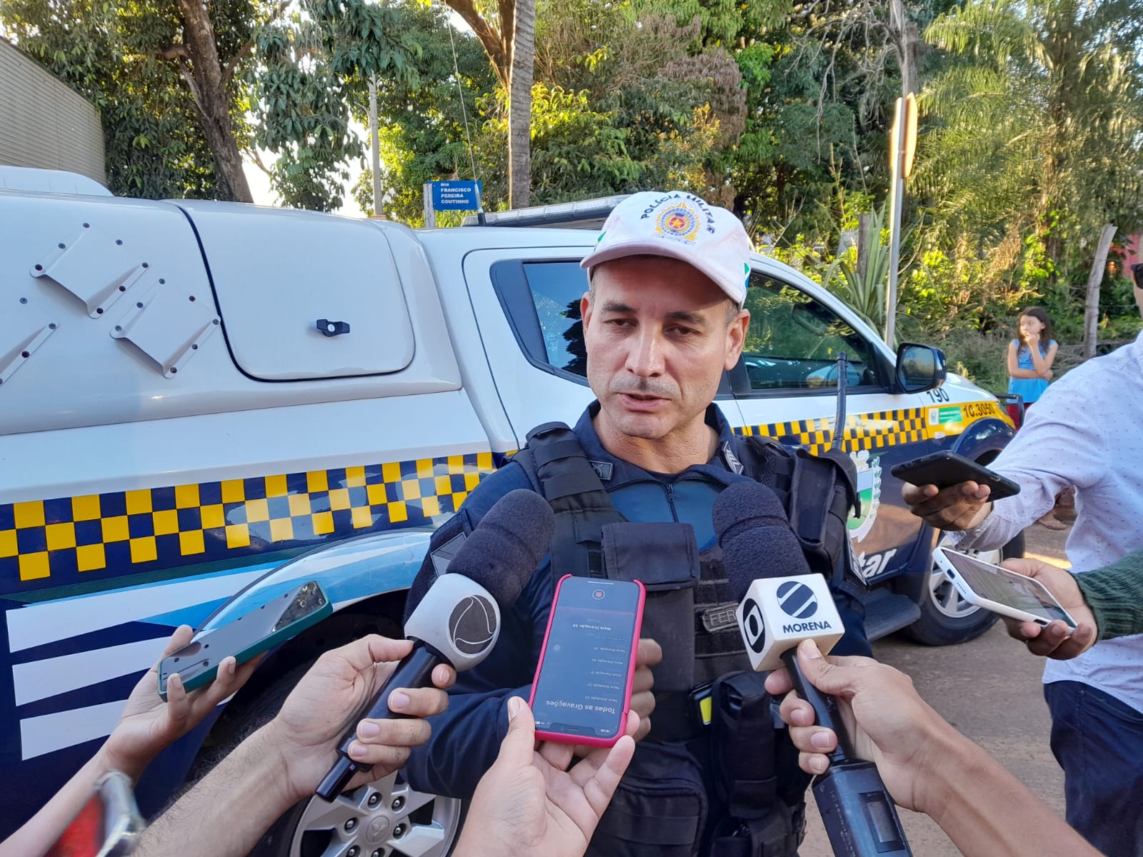 Sargento Carlos Ferreira, do Batalhão de Trânsito da Polícia Militar