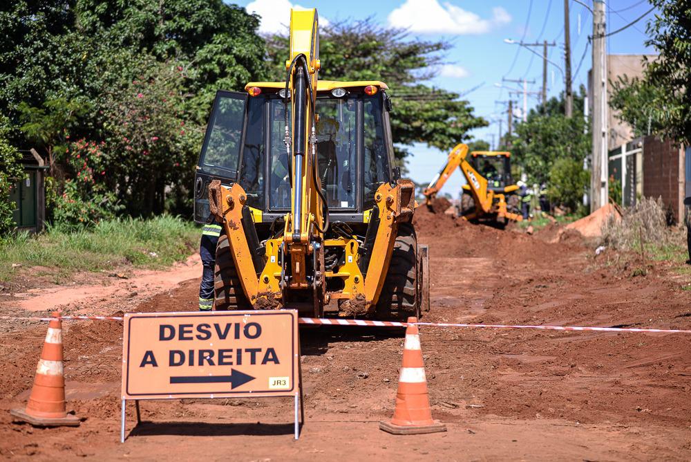 Los Angeles Recebe Obras De Implantação De Rede De Esgoto Jd1 Notícias 8478