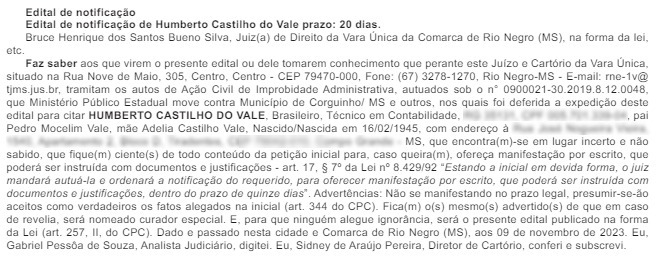 Fonte: Diário de Justiça - 