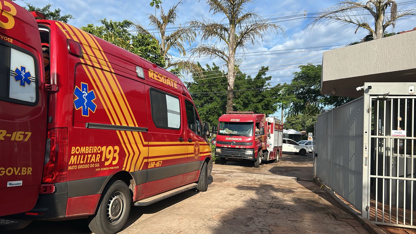 Atendimento da ocorrência