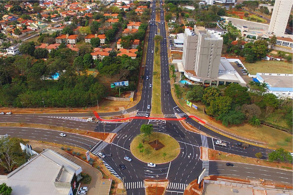 Emblemática Nova Rotatória Da Mato Grosso Com A Via Parque Melhora Trânsito Em 80 Jd1 Notícias 