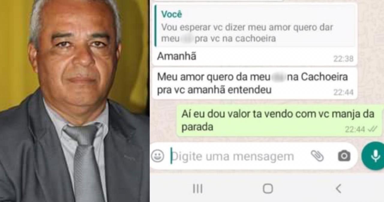 Vereador tem conversas picantes e nudes vazados com amante - JD1 Notícias